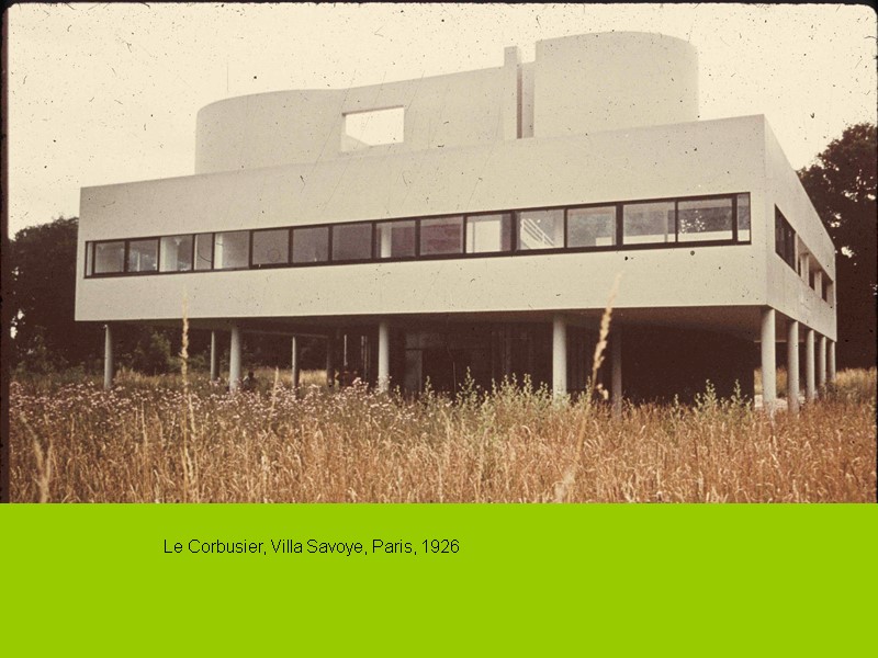 Le Corbusier, Villa Savoye, Paris, 1926